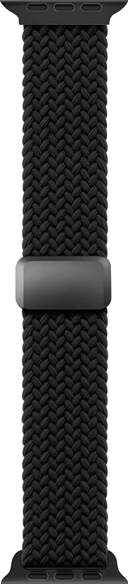 SBG Gevlochten Nylon - Apple Watch Bandje - 49/46/45/44/42MM - Zwart afbeelding 11