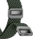 SBG Gevlochten Nylon - Apple Watch Bandje - 49/46/45/44/42MM - Donkergroen afbeelding 12