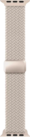 SBG Gevlochten Nylon - Apple Watch Bandje - 49/46/45/44/42MM - Sterrenlicht afbeelding 11