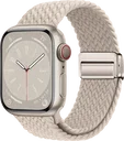 SBG Gevlochten Nylon - Apple Watch Bandje - 49/46/45/44/42MM - Sterrenlicht