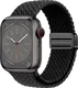 SBG Gevlochten Nylon - Apple Watch Bandje - 38/40/41/42MM - Zwart