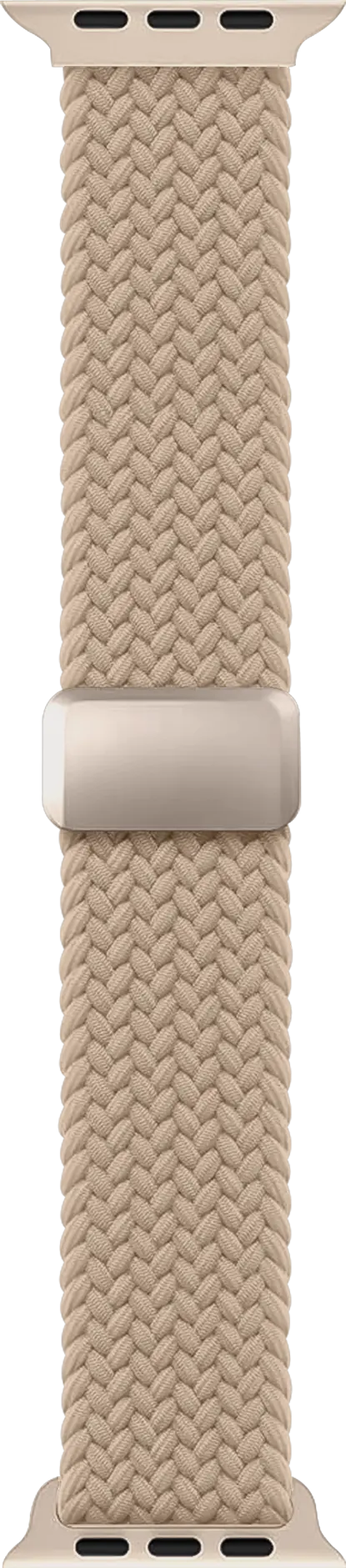 SBG Gevlochten Nylon - Apple Watch Bandje - 38/40/41/42MM - Beige afbeelding 11