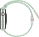 SBG Gevlochten Nylon - Apple Watch Bandje - 38/40/41/42MM - Lichtgroen afbeelding 9