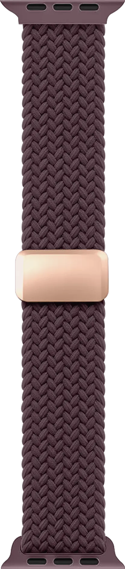 SBG Gevlochten Nylon - Apple Watch Bandje - 38/40/41/42MM - Smokey Purple afbeelding 11