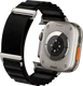 SBG Alpine Nylon - Apple Watch Bandje - 49/46/45/44/42MM - Zwart afbeelding 11