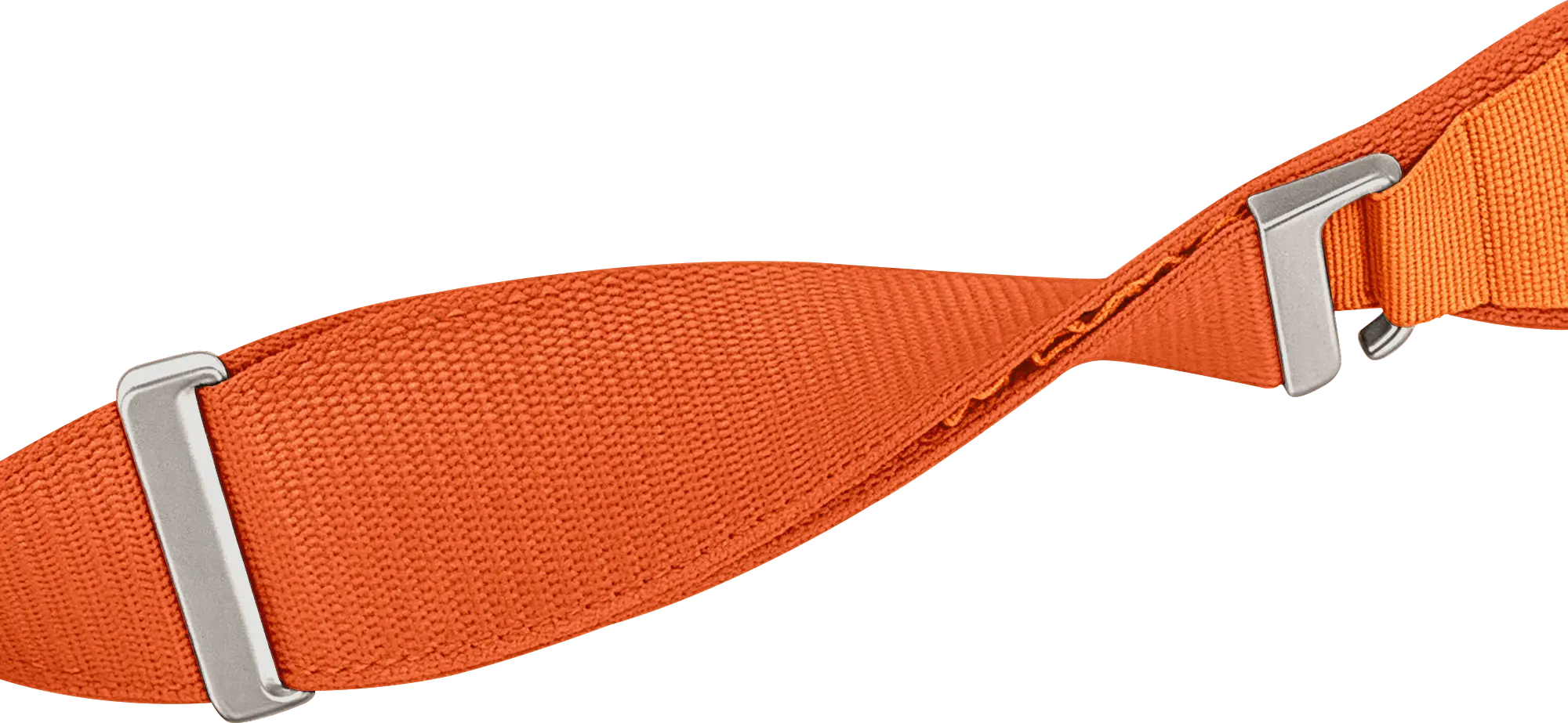 SBG Alpine Nylon - Apple Watch Bandje - 49/46/45/44/42MM - Oranje afbeelding 13