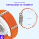 SBG Alpine Nylon - Apple Watch Bandje - 49/46/45/44/42MM - Oranje afbeelding 3