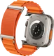 SBG Alpine Nylon - Apple Watch Bandje - 49/46/45/44/42MM - Oranje afbeelding 11