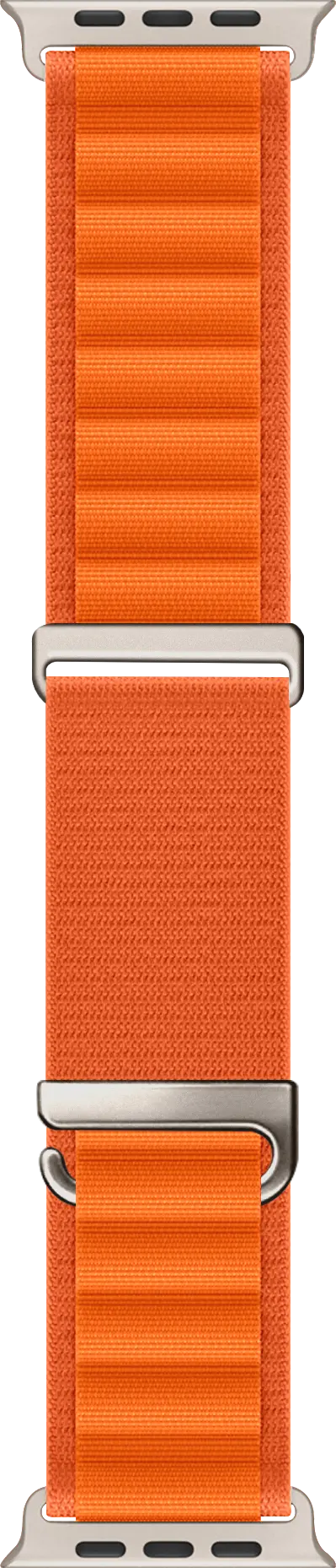 SBG Alpine Nylon - Apple Watch Bandje - 49/46/45/44/42MM - Oranje afbeelding 12