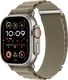 SBG Alpine Nylon - Apple Watch Bandje - 49/46/45/44/42MM - Olijf Groen afbeelding 1