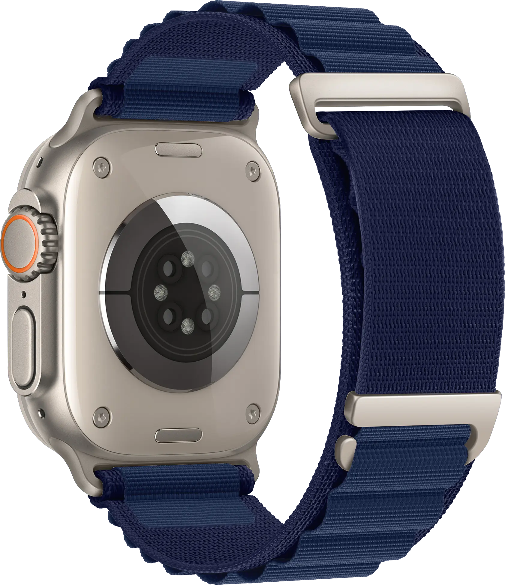 SBG Alpine Nylon - Apple Watch Bandje - 49/46/45/44/42MM - Navy afbeelding 9