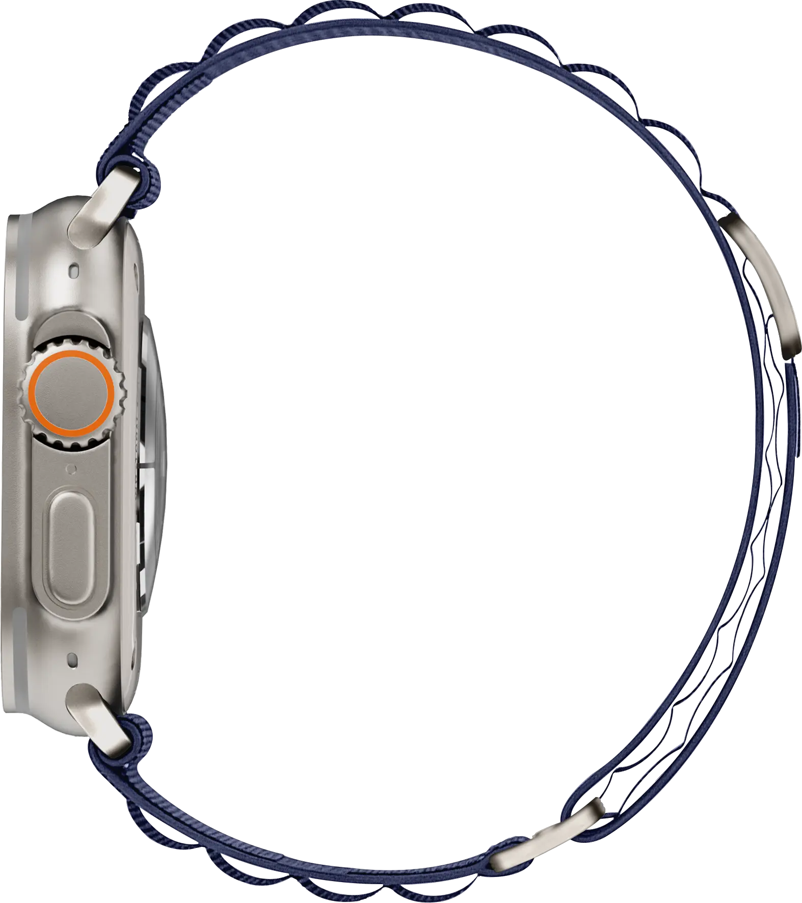 SBG Alpine Nylon - Apple Watch Bandje - 49/46/45/44/42MM - Navy afbeelding 10