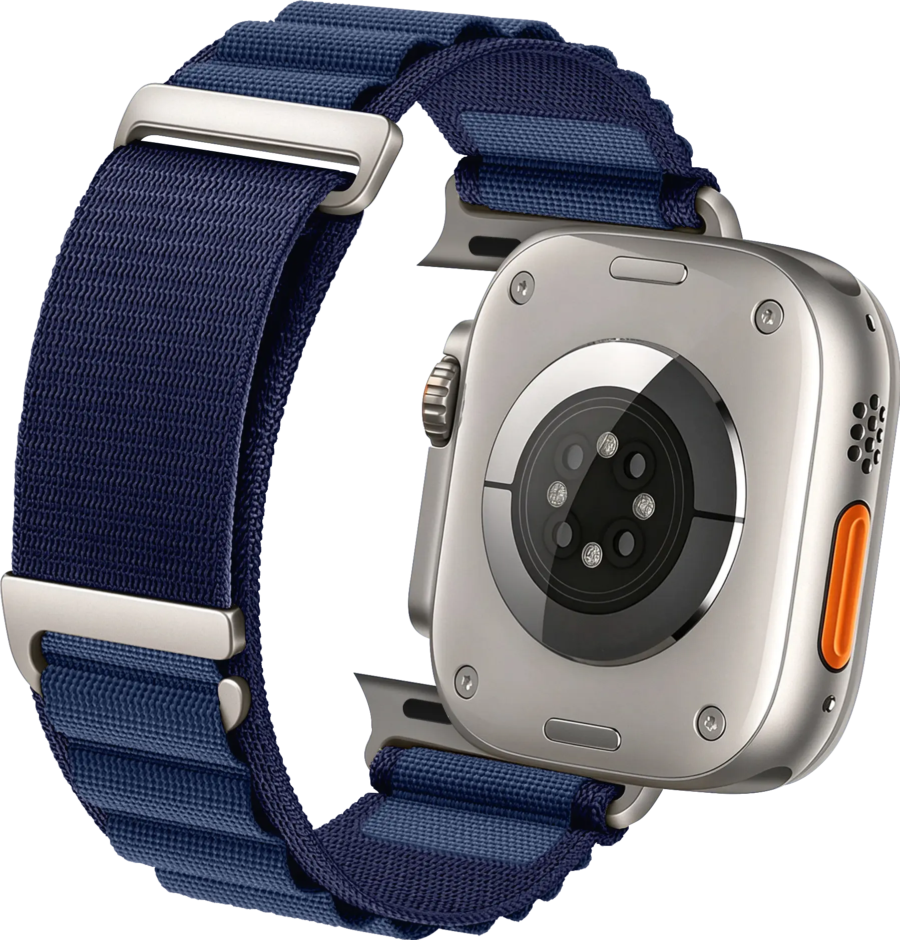 SBG Alpine Nylon - Apple Watch Bandje - 49/46/45/44/42MM - Navy afbeelding 11