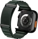 SBG Alpine Nylon - Apple Watch Bandje - 49/46/45/44/42MM - Donkergroen afbeelding 11