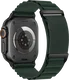 SBG Alpine Nylon - Apple Watch Bandje - 49/46/45/44/42MM - Donkergroen afbeelding 9