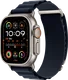 SBG Alpine Nylon - Apple Watch Bandje - 49/46/45/44/42MM - Donkerblauw
