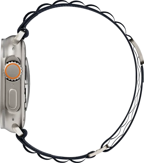 SBG Alpine Nylon - Apple Watch Bandje - 49/46/45/44/42MM - Donkerblauw afbeelding 10