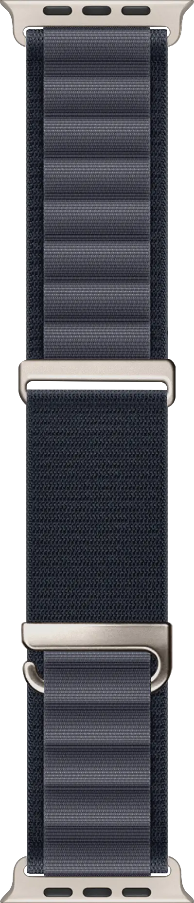 SBG Alpine Nylon - Apple Watch Bandje - 49/46/45/44/42MM - Grijs afbeelding 12