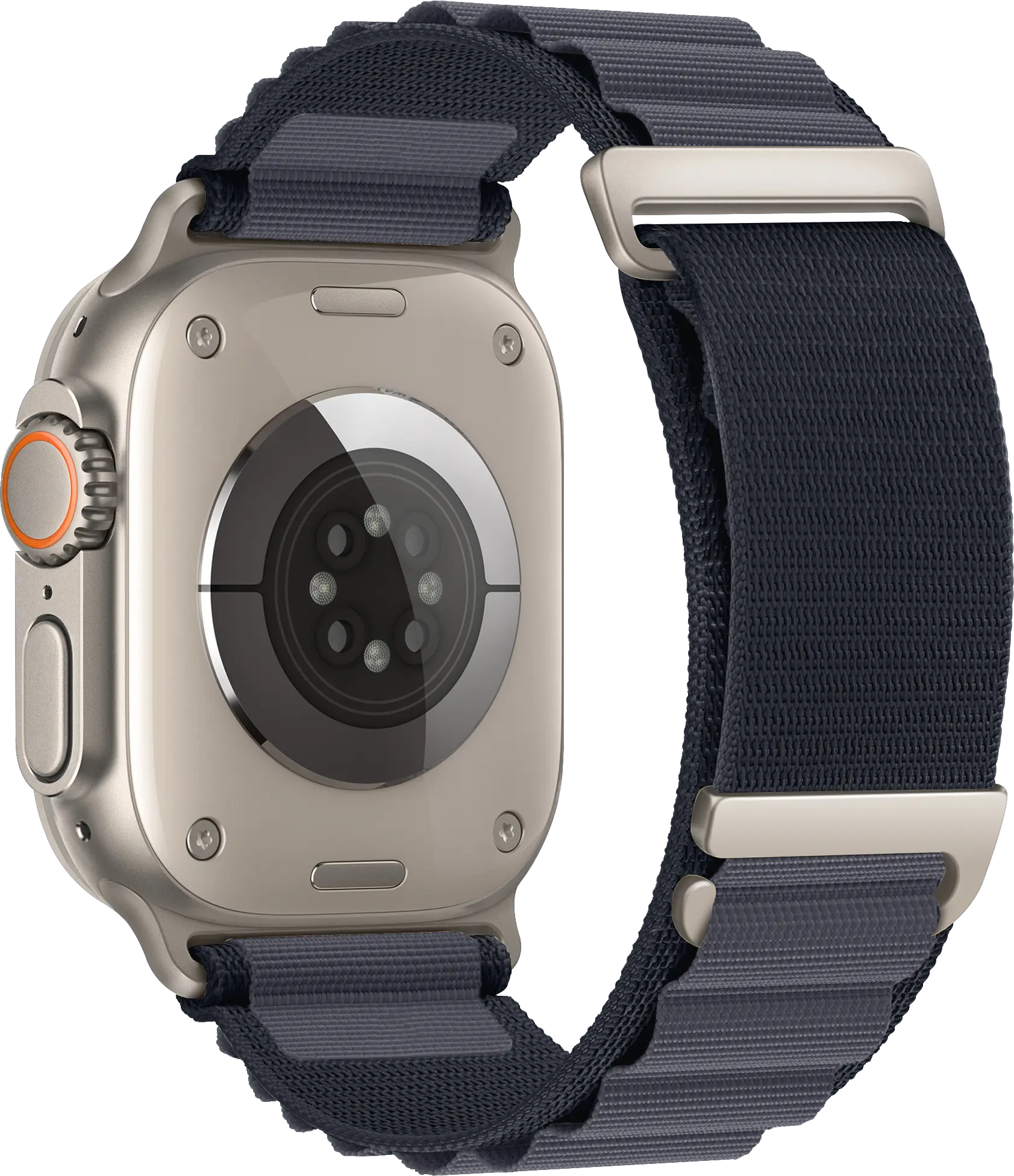 SBG Alpine Nylon - Apple Watch Bandje - 49/46/45/44/42MM - Grijs afbeelding 9