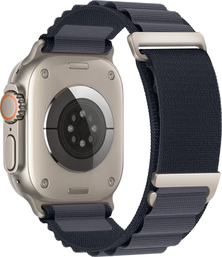 SBG Alpine Nylon - Apple Watch Bandje - 49/46/45/44/42MM - Grijs afbeelding 9