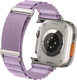 SBG Alpine Nylon - Apple Watch Bandje - 49/46/45/44/42MM - Lavender Purple afbeelding 11