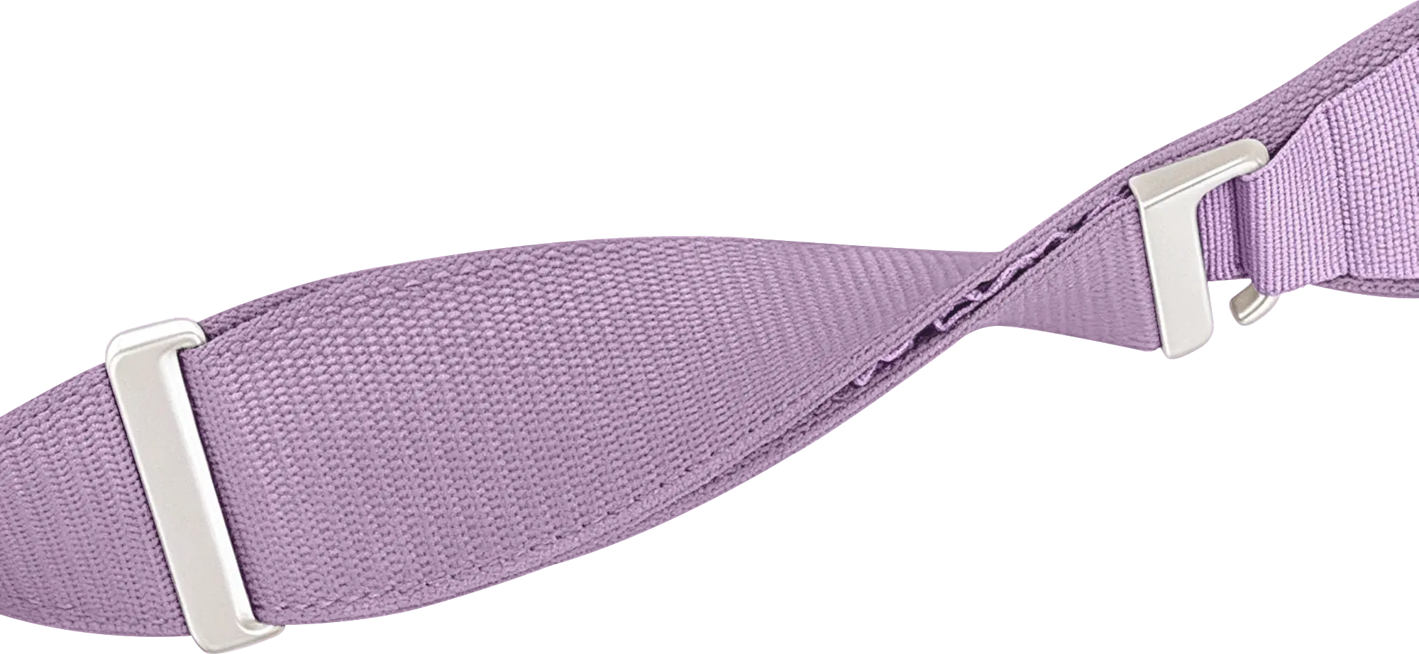 SBG Alpine Nylon - Apple Watch Bandje - 49/46/45/44/42MM - Lavender Purple afbeelding 13