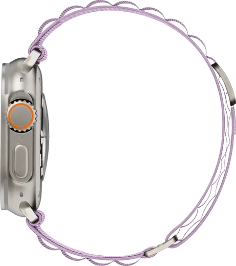 SBG Alpine Nylon - Apple Watch Bandje - 49/46/45/44/42MM - Lavender Purple afbeelding 10