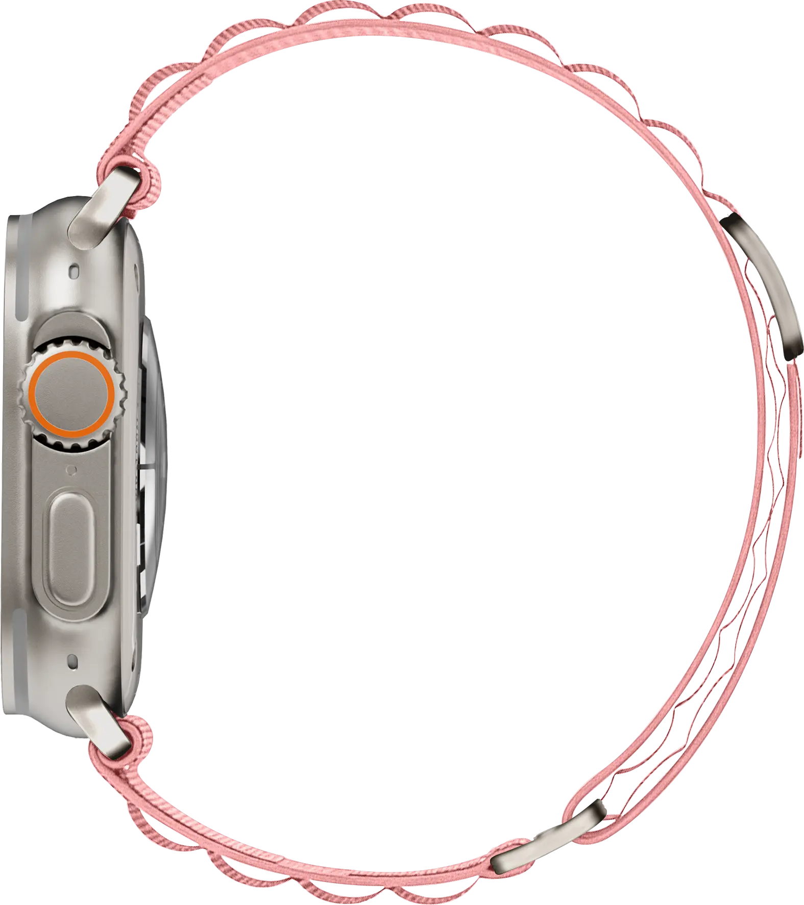 SBG Alpine Nylon - Apple Watch Bandje - 49/46/45/44/42MM - Beige afbeelding 10