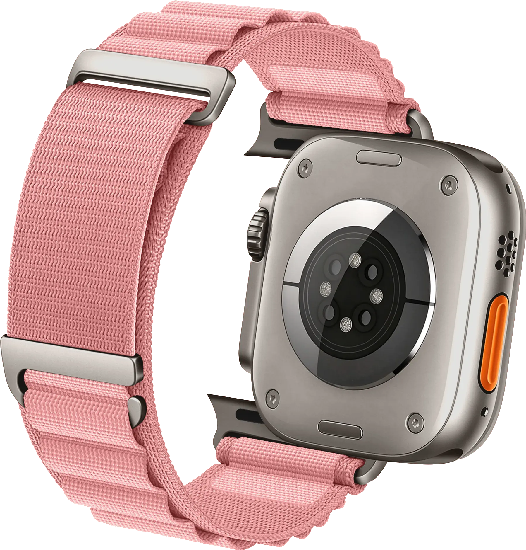 SBG Alpine Nylon - Apple Watch Bandje - 49/46/45/44/42MM - Beige afbeelding 11