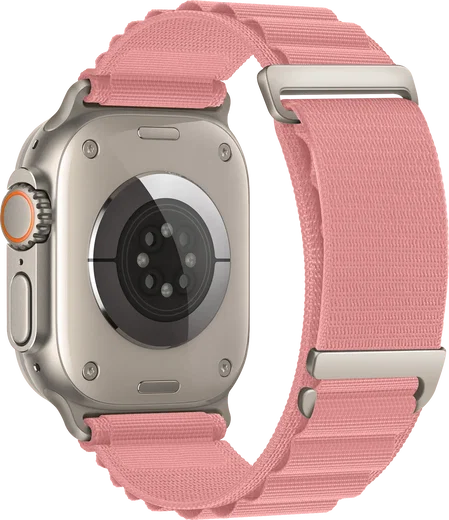 SBG Alpine Nylon - Apple Watch Bandje - 49/46/45/44/42MM - Beige afbeelding 9