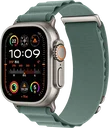 SBG Alpine Nylon - Apple Watch Bandje - 49/46/45/44/42MM - Lichtgroen