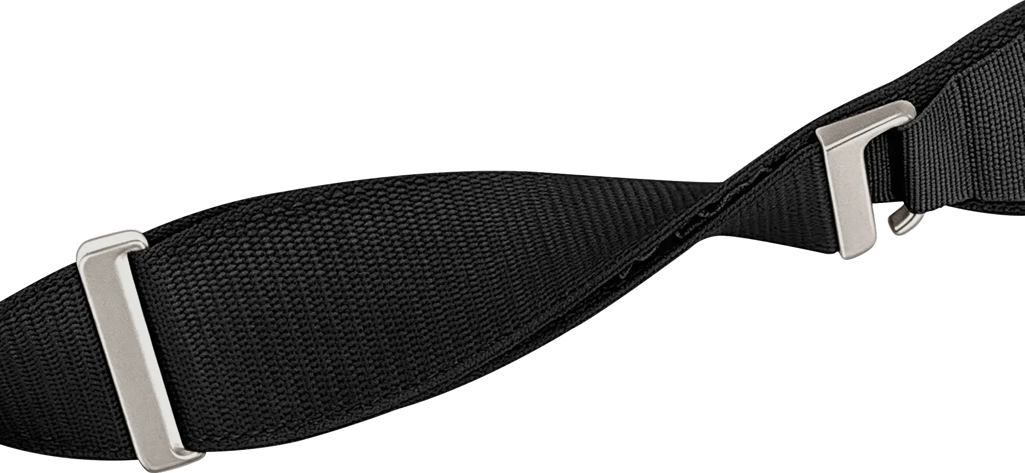 SBG Alpine Nylon - Apple Watch Bandje - 38/40/41/42MM - Zwart afbeelding 11