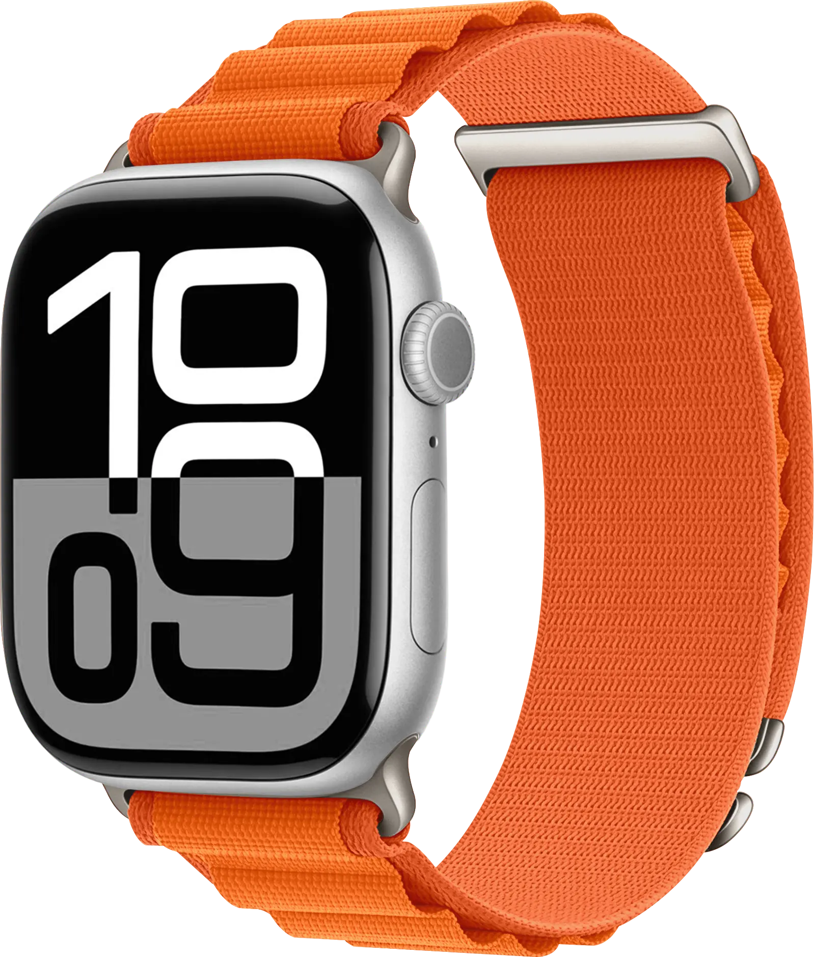 SBG Alpine Nylon - Apple Watch Bandje - 38/40/41/42MM - Oranje afbeelding 1