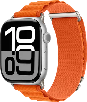 SBG Alpine Nylon - Apple Watch Bandje - 38/40/41/42MM - Oranje