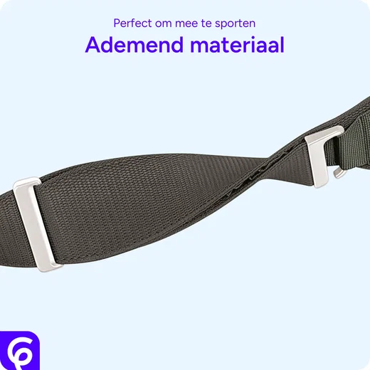 SBG Alpine Nylon - Apple Watch Bandje - 38/40/41/42MM - Groen afbeelding 6