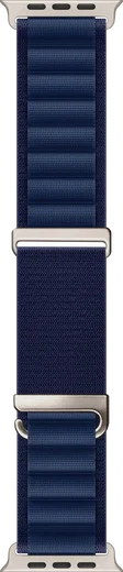 SBG Alpine Nylon - Apple Watch Bandje - 38/40/41/42MM - Navy afbeelding 10