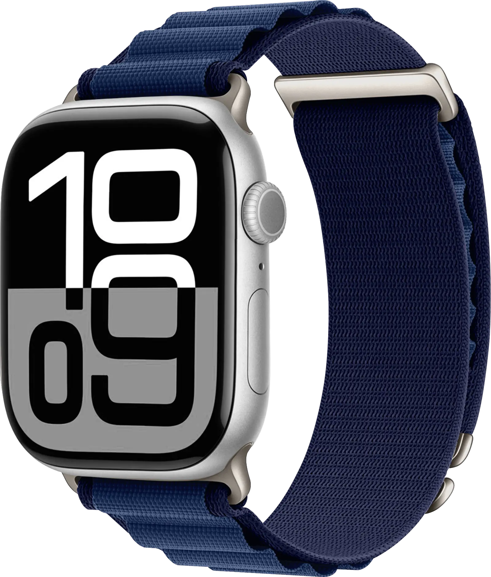 SBG Alpine Nylon - Apple Watch Bandje - 38/40/41/42MM - Navy afbeelding 1