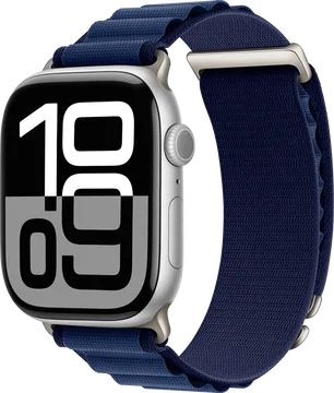 SBG Alpine Nylon - Apple Watch Bandje - 38/40/41/42MM - Navy