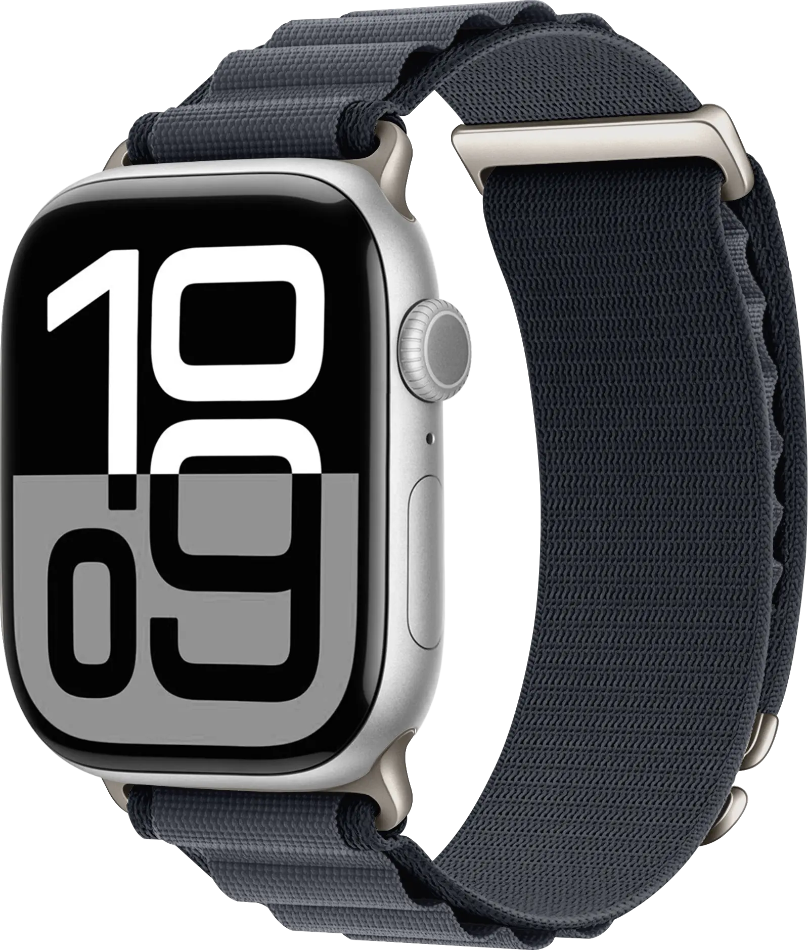 SBG Alpine Nylon - Apple Watch Bandje - 38/40/41/42MM - Grijs afbeelding 1