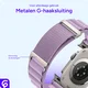 SBG Alpine Nylon - Apple Watch Bandje - 38/40/41/42MM - Lavender Purple afbeelding 2