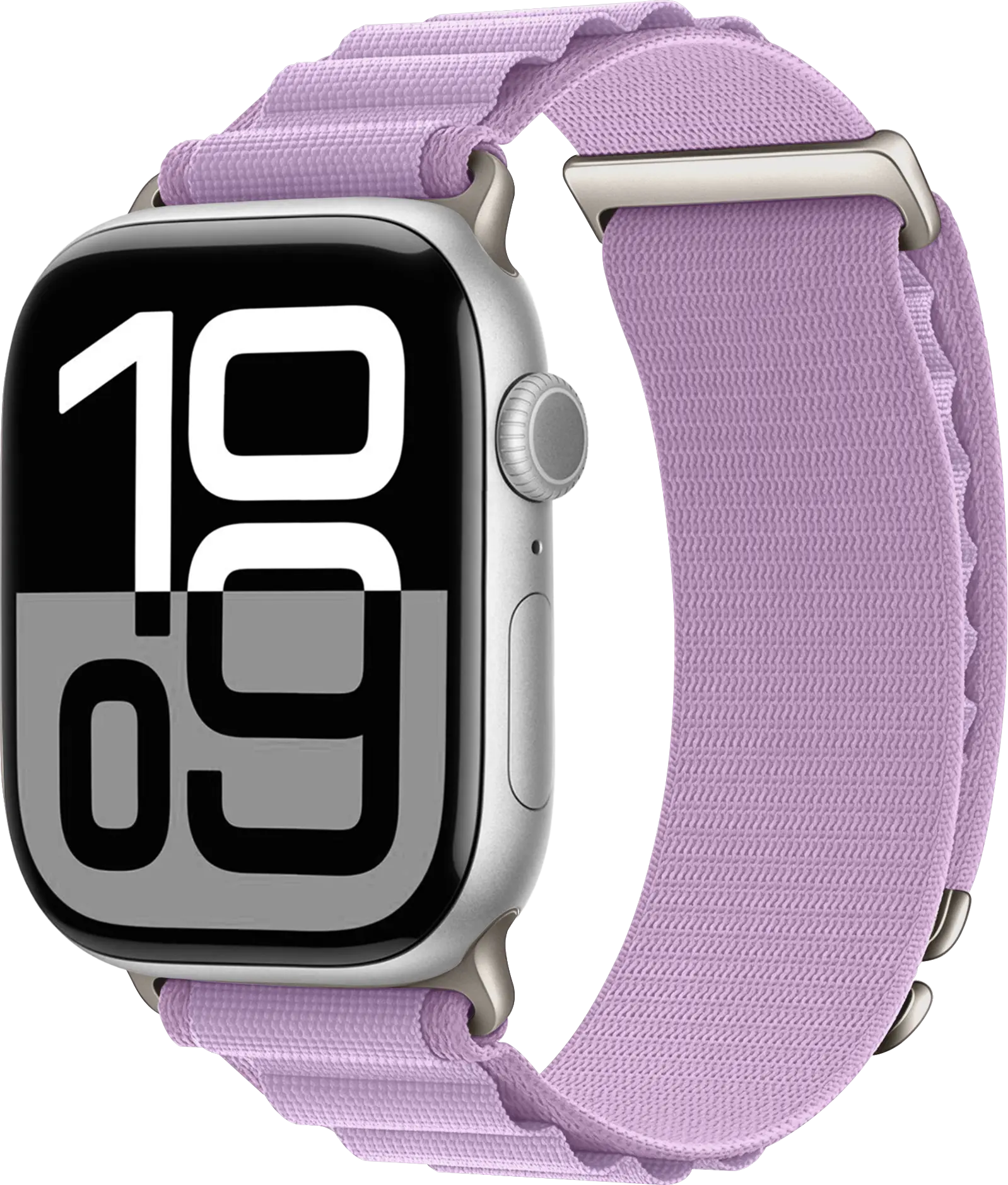 SBG Alpine Nylon - Apple Watch Bandje - 38/40/41/42MM - Lavender Purple afbeelding 1