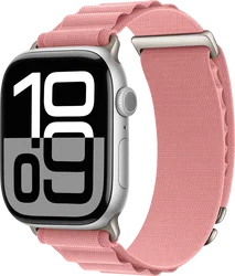 SBG Alpine Nylon - Apple Watch Bandje - 38/40/41/42MM - Beige afbeelding