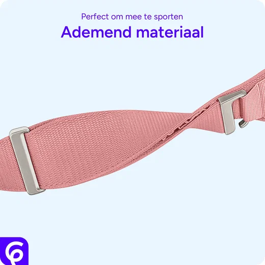 SBG Alpine Nylon - Apple Watch Bandje - 38/40/41/42MM - Beige afbeelding 6