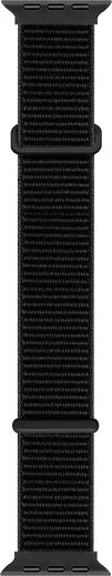 SBG Nylon Loop - Apple Watch Bandje - 49/46/45/44/42MM - Zwart afbeelding 11
