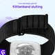SBG Nylon Loop - Apple Watch Bandje - 49/46/45/44/42MM - Zwart afbeelding 2