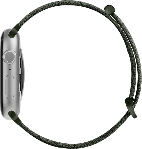 SBG Nylon Loop - Apple Watch Bandje - 49/46/45/44/42MM - Leger Groen afbeelding 10