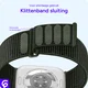 SBG Nylon Loop - Apple Watch Bandje - 49/46/45/44/42MM - Leger Groen afbeelding 2