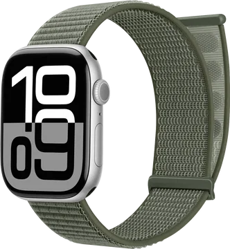 SBG Nylon Loop - Apple Watch Bandje - 49/46/45/44/42MM - Groen