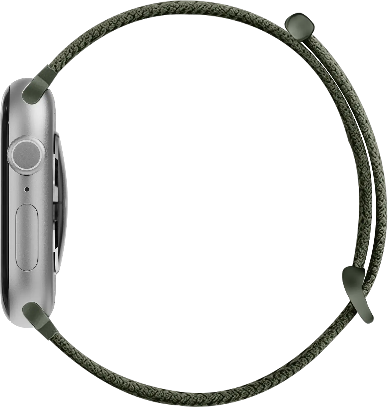 SBG Nylon Loop - Apple Watch Bandje - 49/46/45/44/42MM - Groen afbeelding 10