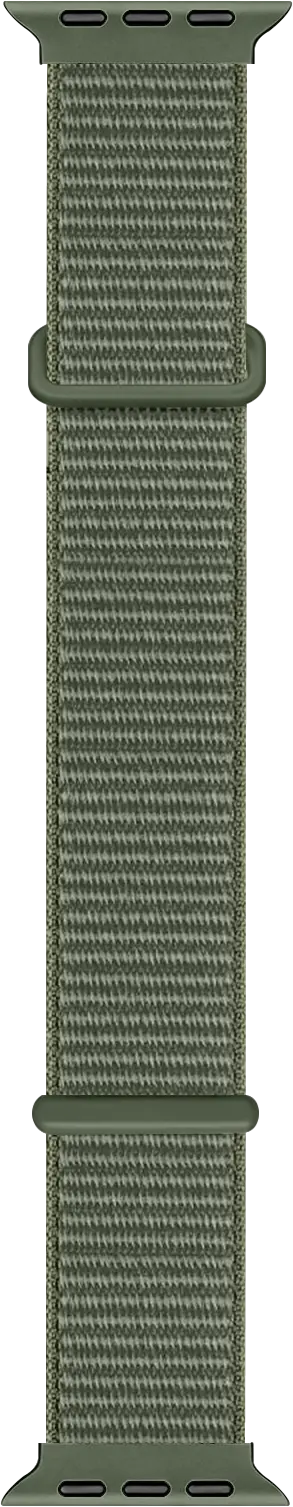 SBG Nylon Loop - Apple Watch Bandje - 49/46/45/44/42MM - Groen afbeelding 11